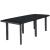 Set mobilier de exterior, 11 piese, antracit, plastic GartenMobel Dekor