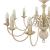 Candelabru, alb vintage, 12 becuri E14 GartenMobel Dekor