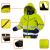 Jacheta de lucru captusita reflectorizanta galbena  Neo Tools HardWork ToolsRange