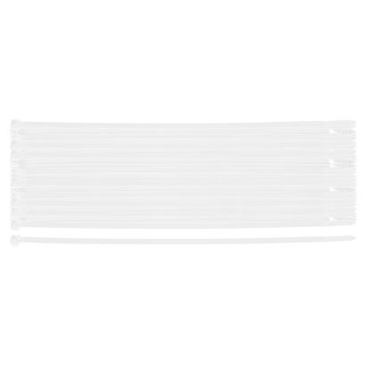 Coliere plastic EXTREME 4,8 × 200 mm, alb, 100 buc. NEO TOOLS 01-659 HardWork ToolsRange