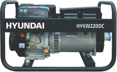 Generator de curent monofazat cu sudura Hyundai HYKW220DC-M HardWork ToolsRange