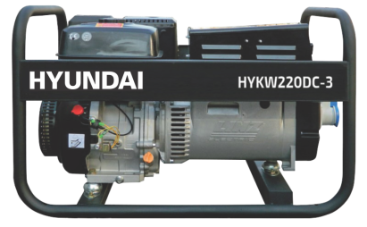 Generator de curent trifazic cu sudura Hyundai HYKW220DC-3-M HardWork ToolsRange