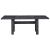 Set mobilier de exterior, 9 piese, negru, poliratan GartenMobel Dekor