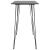 Set mobilier de bar, 5 piese, negru GartenMobel Dekor