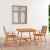 Set mobilier grădină, 3 piese, lemn masiv de acacia GartenMobel Dekor