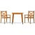 Set mobilier de grădină, 3 piese, lemn masiv de acacia GartenMobel Dekor