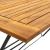 Set mobilier de exterior pliabil, 5 piese, lemn masiv de acacia GartenMobel Dekor