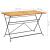 Set mobilier de exterior pliabil, 5 piese, lemn masiv de acacia GartenMobel Dekor