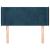 Tăblie pat cu aripioare albastru închis 83x16x78/88 cm catifea GartenMobel Dekor