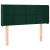 Tăblie pat cu aripioare verde închis 93x16x78/88 cm catifea GartenMobel Dekor