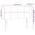 Tăblie pat cu aripioare albastru închis 93x16x78/88 cm catifea GartenMobel Dekor