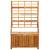 Cutie de depozitare cu spalier, 99x55x160 cm, lemn masiv acacia GartenMobel Dekor