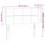 Tăblie de pat cu aripioare gri deschis 103x16x78/88 cm catifea GartenMobel Dekor