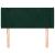 Tăblie de pat cu aripioare verde închis 103x16x78/88 cm catifea GartenMobel Dekor
