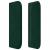 Tăblie de pat cu aripioare verde închis 103x16x78/88 cm catifea GartenMobel Dekor