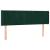Tăblie de pat cu aripioare verde închis 147x16x78/88 cm catifea GartenMobel Dekor