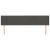 Tăblie de pat cu aripioare gri închis 163x16x78/88 cm catifea GartenMobel Dekor
