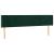 Tăblie de pat cu aripioare verde închis 183x16x78/88 cm catifea GartenMobel Dekor