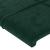 Tăblie de pat cu aripioare verde închis 203x16x78/88 cm catifea GartenMobel Dekor