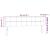 Tăblie pat cu aripioare albastru închis 203x16x78/88 cm catifea GartenMobel Dekor