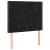 Pat box spring cu saltea, negru, 90x190 cm, catifea GartenMobel Dekor