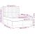 Pat box spring cu saltea, gri închis, 140x190 cm, catifea GartenMobel Dekor
