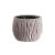Ghiveci decorativ de flori, rotund, cafeniu, 1.4 L, 18x13.6 cm Sandy Bowl GartenVIP DiyLine