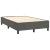 Pat box spring cu saltea, gri închis, 120x200 cm, catifea GartenMobel Dekor