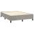 Pat box spring cu saltea, gri deschis, 140x200 cm, catifea GartenMobel Dekor