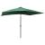 Umbrelă de soare cu stâlp din oțel & LED-uri, verde, 2x3 m GartenMobel Dekor