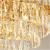Candelabru din cristal Versailles Supremo, 12xE14, 80 cm, auriu lucios