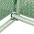 Seră cu cadru de oțel verde 24 m² 6x4x2,85 m GartenMobel Dekor