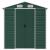 Șopron de grădină, verde, 191x130x198 cm, oțel galvanizat GartenMobel Dekor