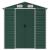 Șopron de grădină verde, 191x215x198 cm, oțel galvanizat GartenMobel Dekor