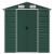 Șopron de grădină, verde, 191x385x198 cm, oțel zincat GartenMobel Dekor