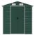 Șopron de grădină, verde, 191x470x198 cm, oțel zincat GartenMobel Dekor