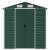 Șopron de grădină, verde, 191x810x198 cm, oțel zincat GartenMobel Dekor