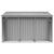 Șopron de grădină, gri, 277x279x179 cm, oțel zincat GartenMobel Dekor