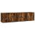 Dulapuri TV montate pe perete 2 buc stejar afumat, 80x34,5x40cm GartenMobel Dekor