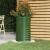 Jardinieră grădină verde 40x40x68 cm oțel galvanizat GartenMobel Dekor