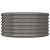Jardinieră grădină gri 80x80x36 cm oțel galvanizat GartenMobel Dekor