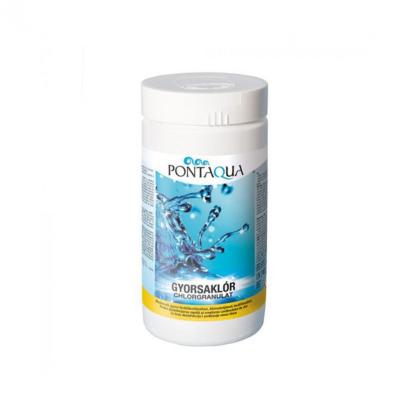 Dezinfectant cu clor granule Pontaqua CLORIN pentru piscină, 1 kg