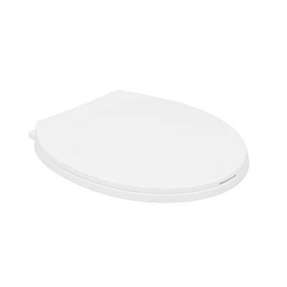 Capac WC Leziter Roya cu inchidere lenta, alb, 44,5 x 34,7 cm