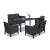 Set mobilier de grădină Leziter Venus IV Big, 6 locuri, grafit
