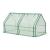 Minisera de gradina verde 180x90x90 cm cu folie PE si 2 ferestre
