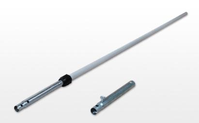 Maner telescopic Masalta H076 pentru nivelare beton, extensie 2,4-4,8 m