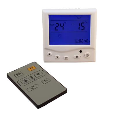 Termostat Zobo cu telecomandă pentru panouri radiante, 220V, 5-35°C
