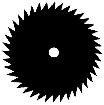 Disc motocoasă ProGarden din oțel, 40 dinți, 254 mm, alezaj 25,4 mm