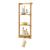 Bambus Wandregal Lidingö 29x10x70cm [en.casa]