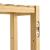 Bambusregal Örnsköldsvik 60x15x54cm Natur Holz [en.casa]